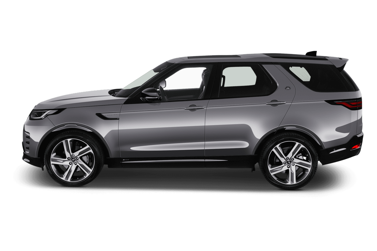 Seitenansicht eines Land Rover Discovery