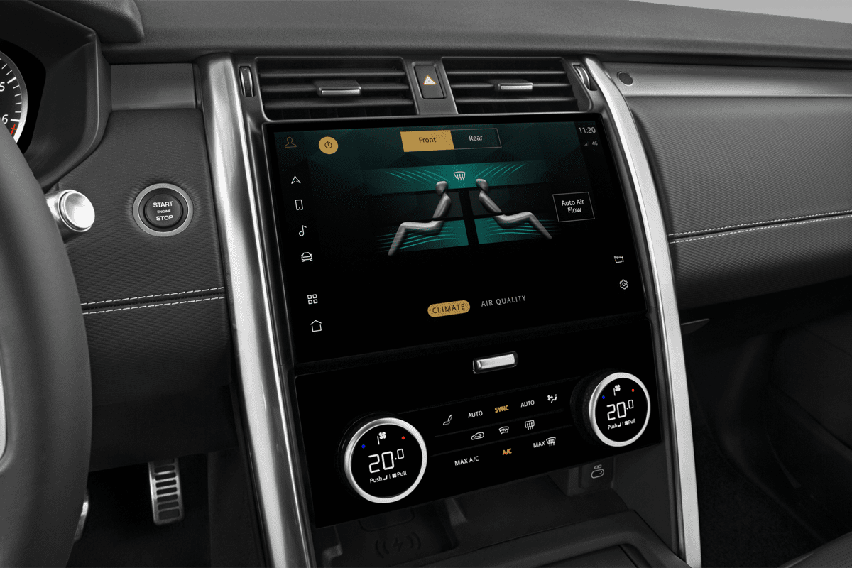 Klimasteuerung eines Land Rover Discovery