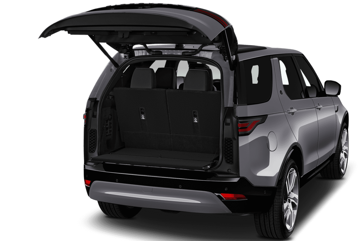 Kofferraum eines Land Rover Discovery