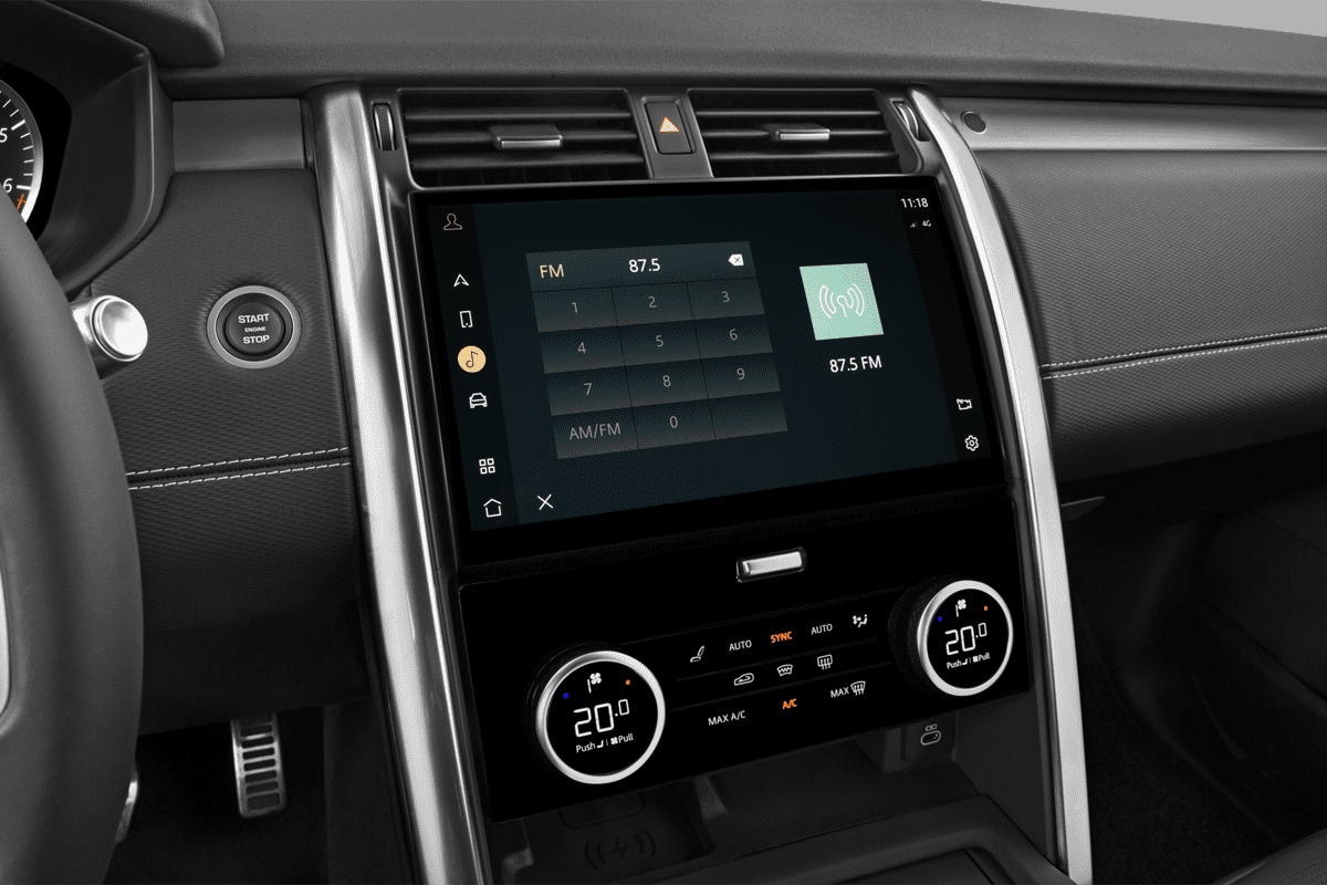 Audiosystem eines Land Rover Discovery