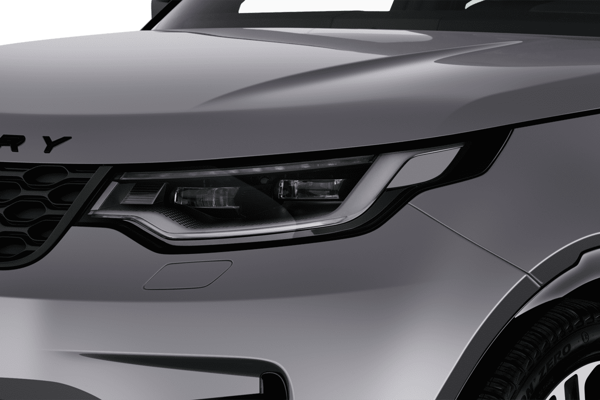 Frontscheinwerfer eines Land Rover Discovery