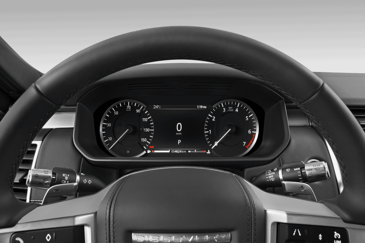 Kombiinstrument eines Land Rover Discovery