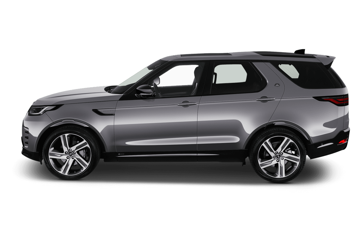 Seitenansicht eines Land Rover Discovery
