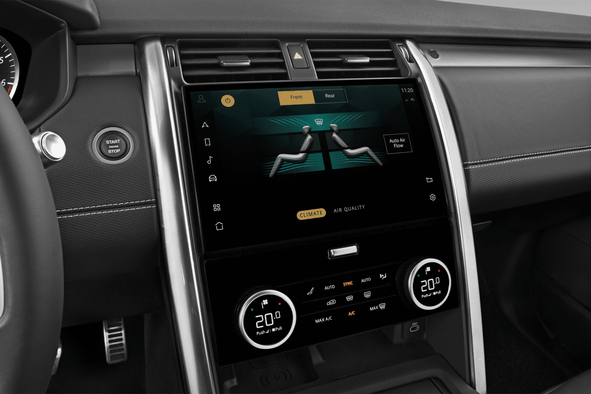 Klimasteuerung eines Land Rover Discovery