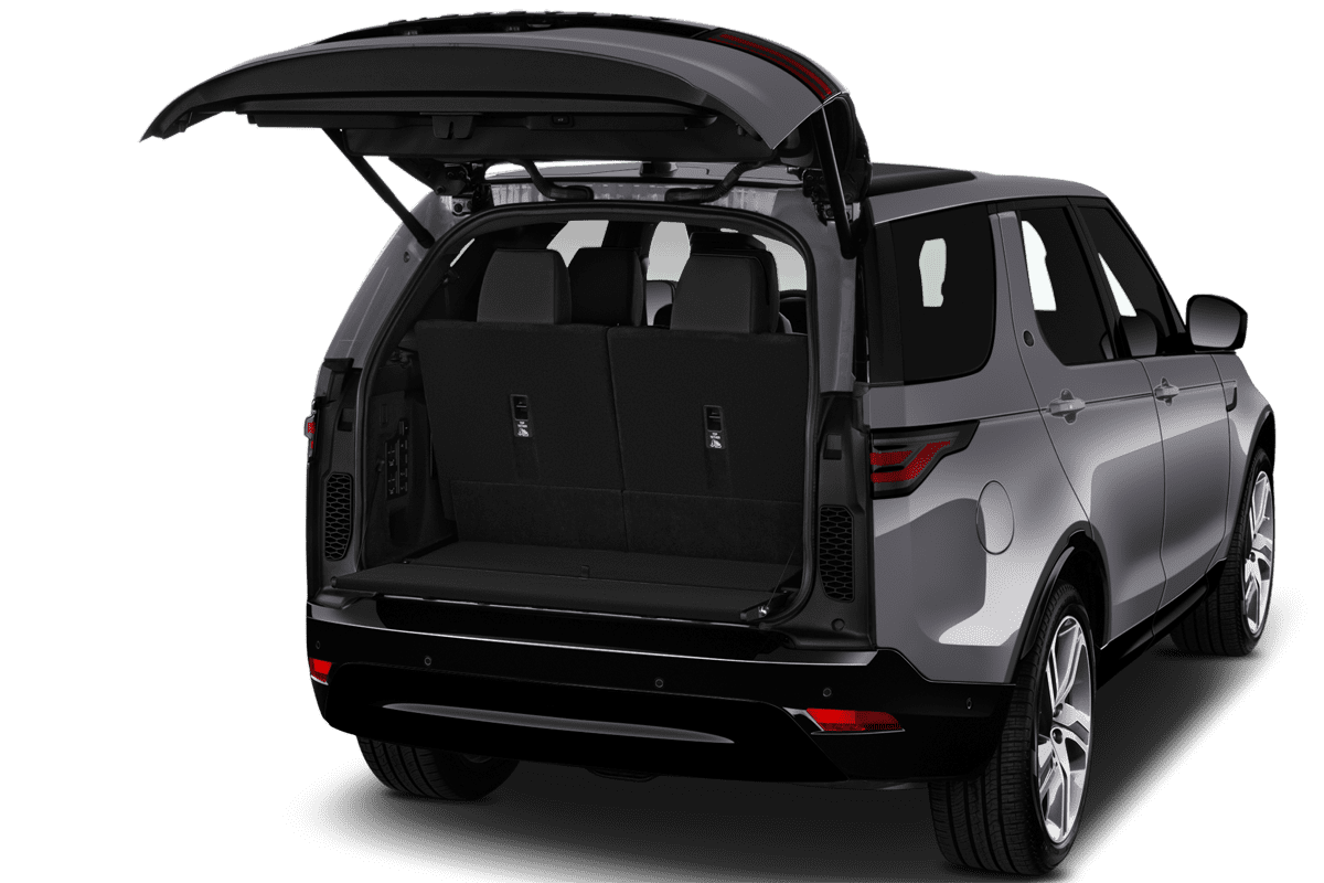 Kofferraum eines Land Rover Discovery