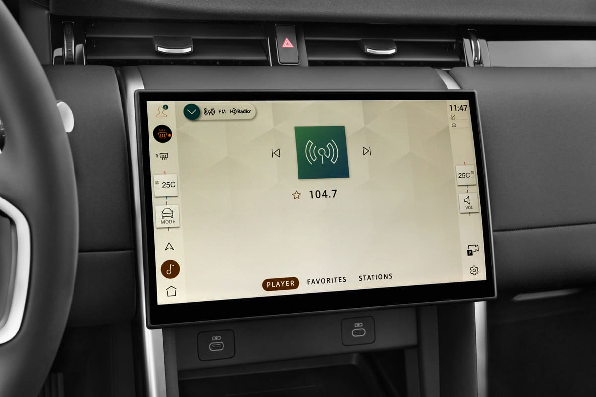 Audiosystem eines Land Rover Discovery Sport