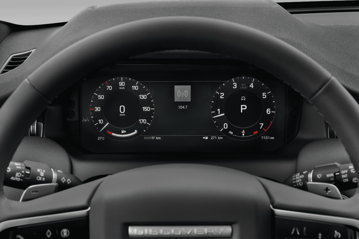 Kombiinstrument eines Land Rover Discovery Sport