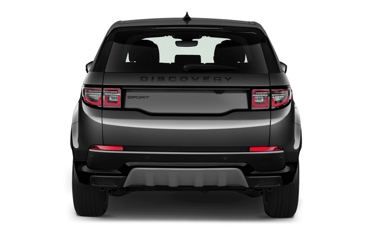 Heckansicht eines Land Rover Discovery Sport
