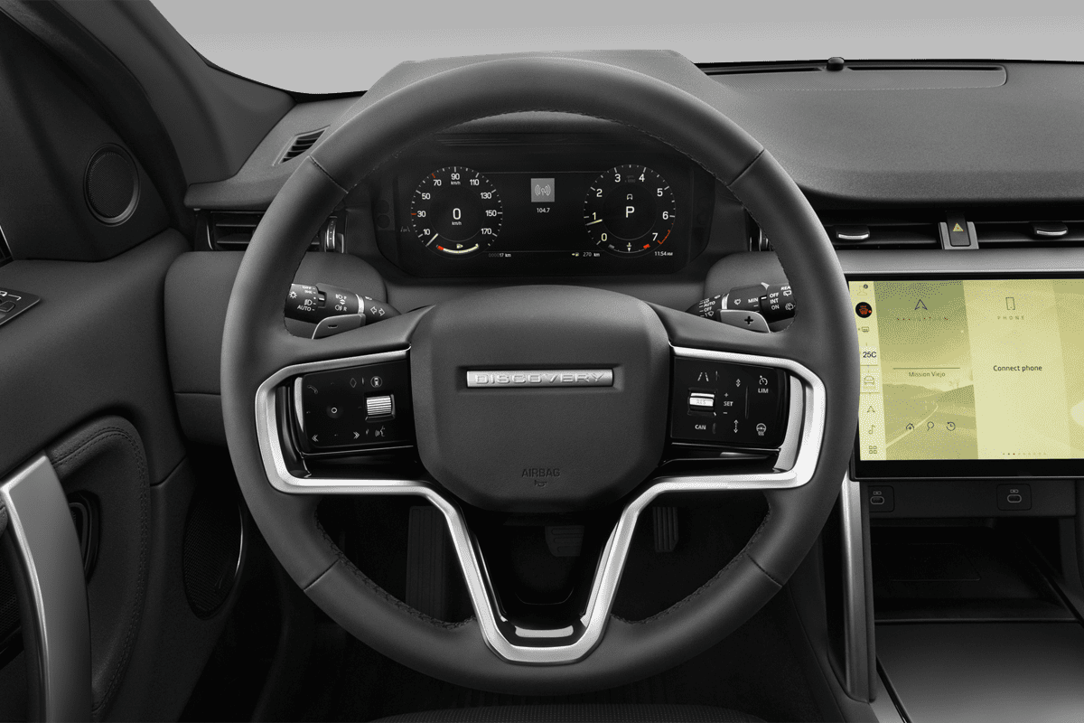 Lenkrad eines Land Rover Discovery Sport