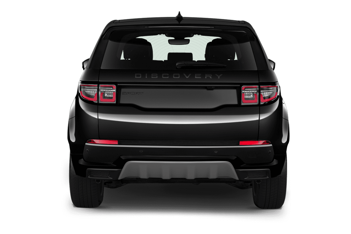 Heckansicht eines Land Rover Discovery Sport