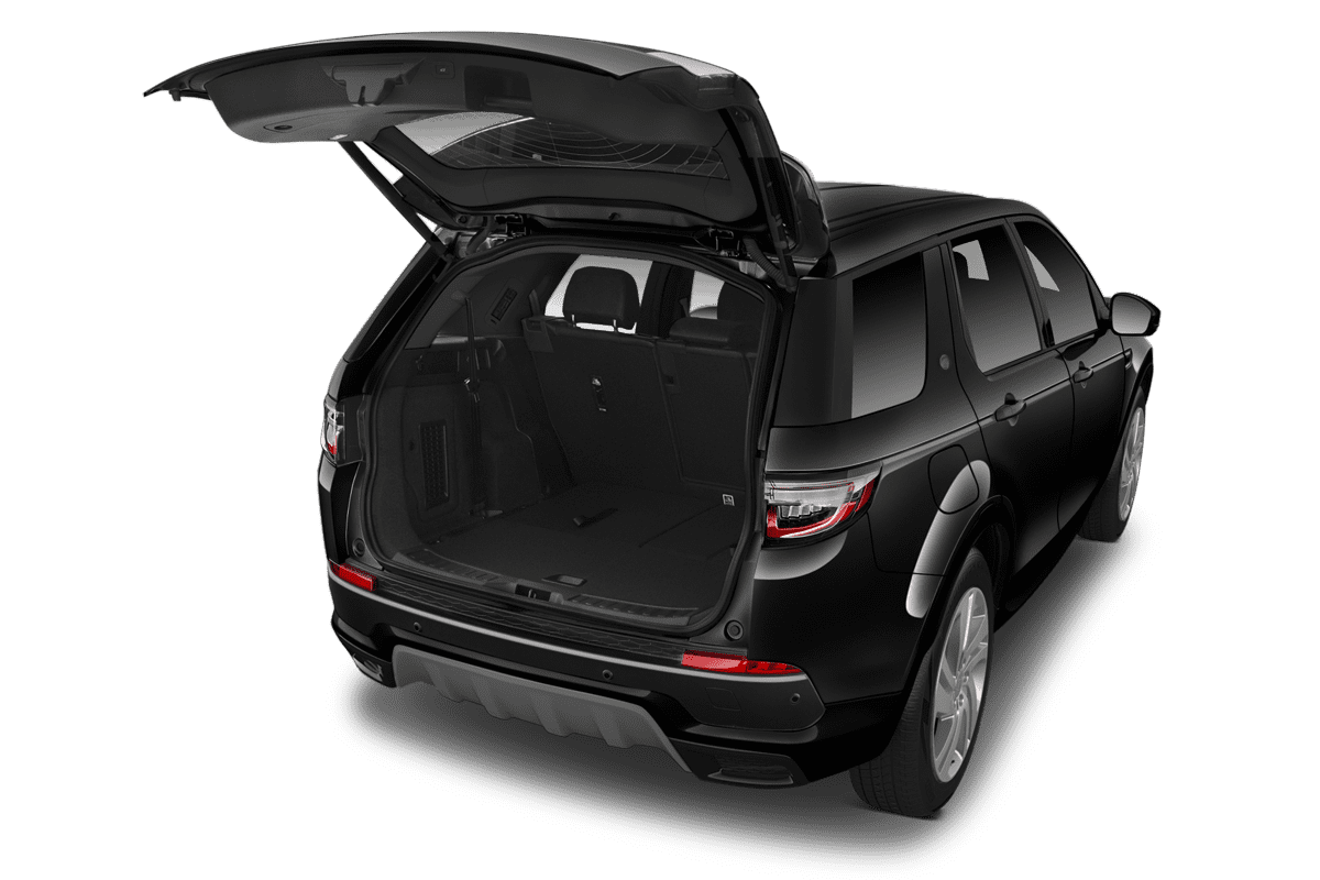 Kofferraum eines Land Rover Discovery Sport