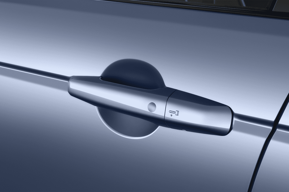 Türgriff eines Land Rover Discovery Sport Plug-in-Hybrid