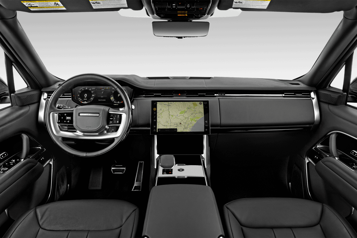 Armaturenbrett eines Land Rover Range Rover 