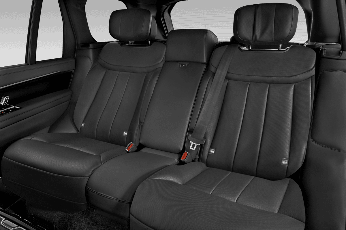 Rücksitzbank eines Land Rover Range Rover 