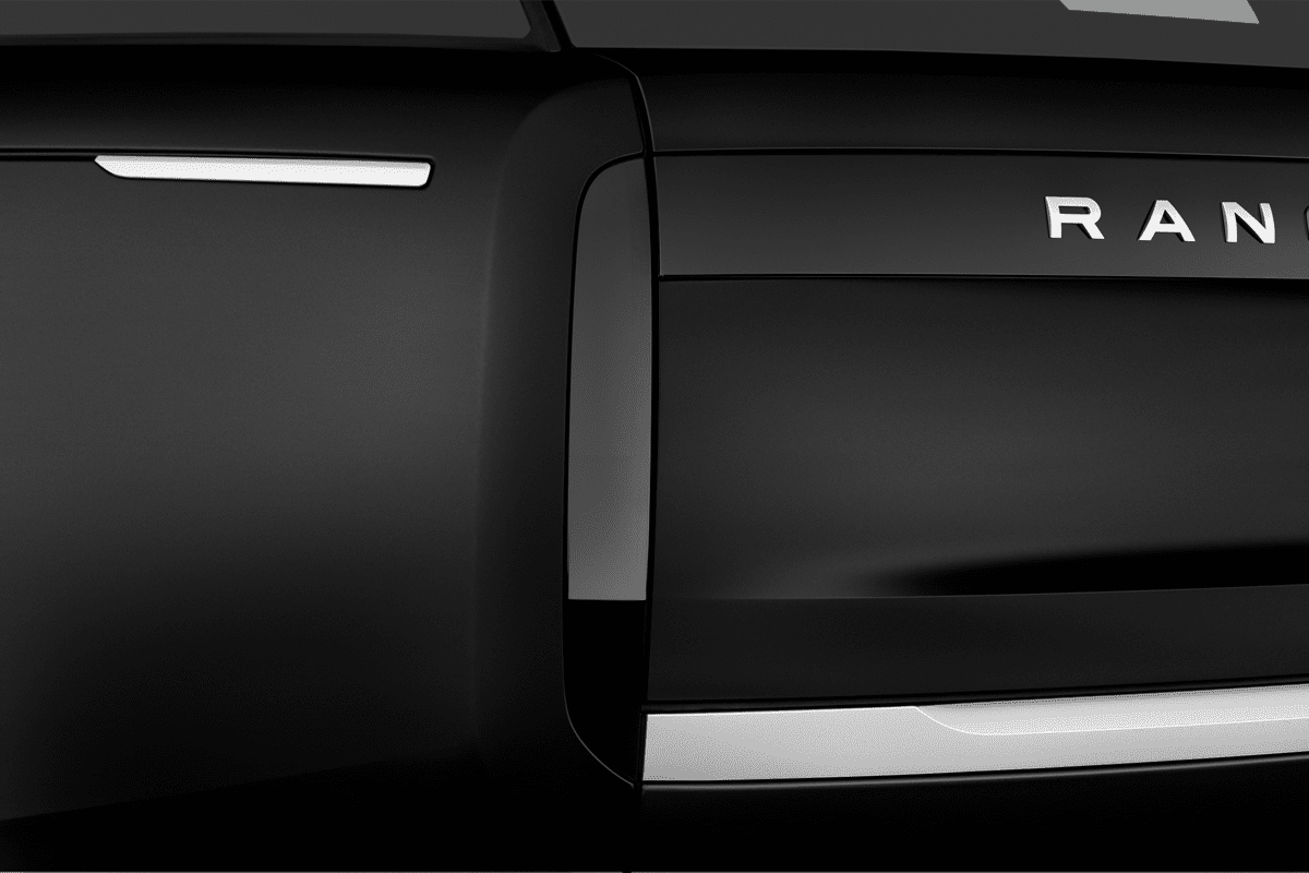 Heckleuchten eines Land Rover Range Rover 