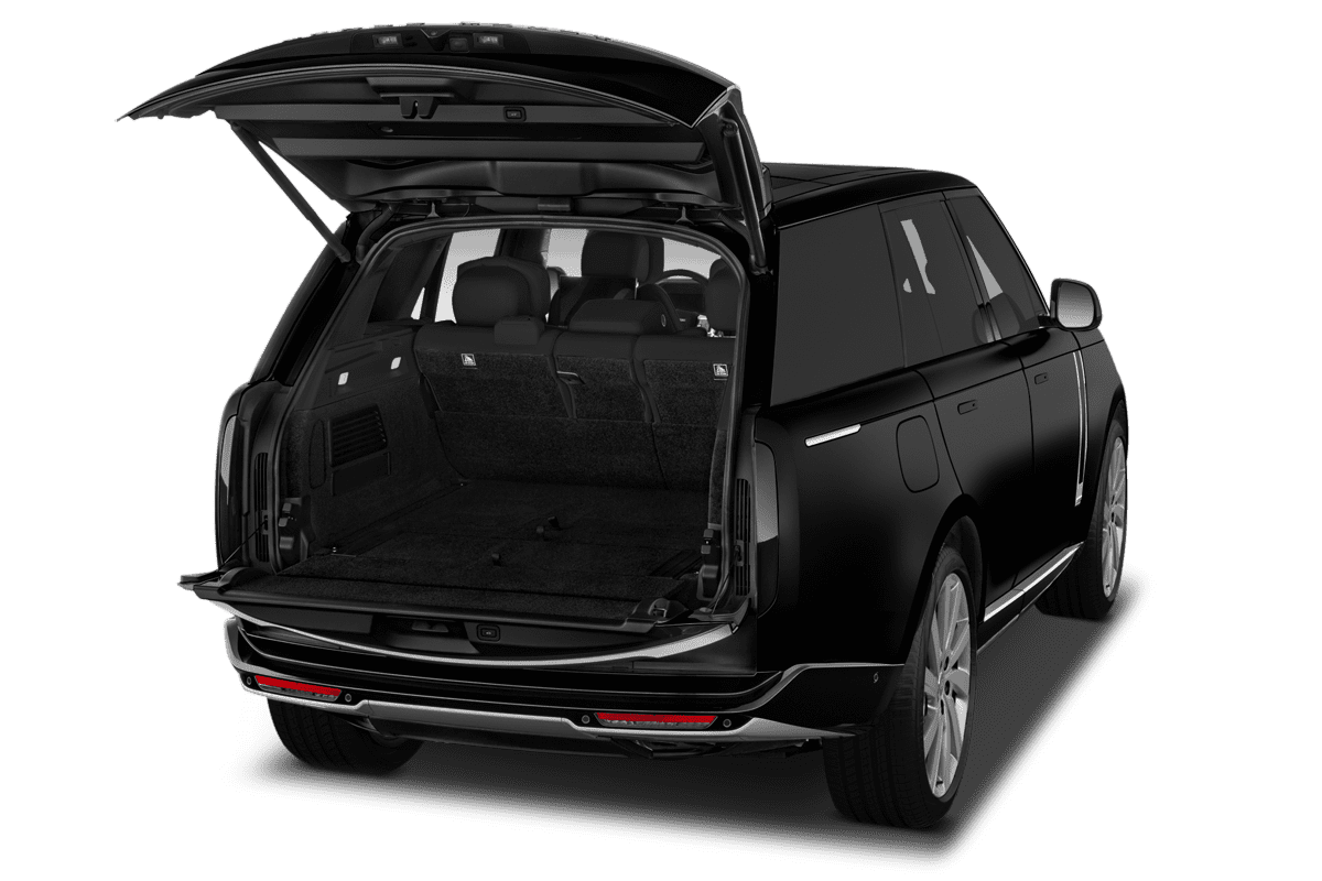 Kofferraum eines Land Rover Range Rover 