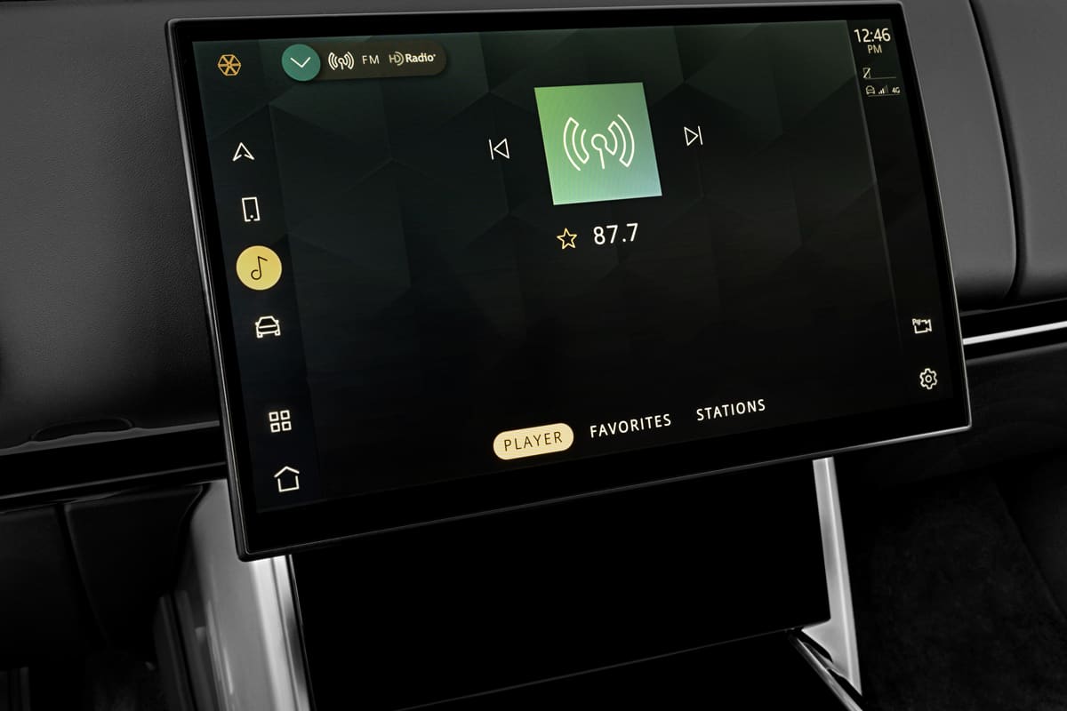 Audiosystem eines Land Rover Range Rover