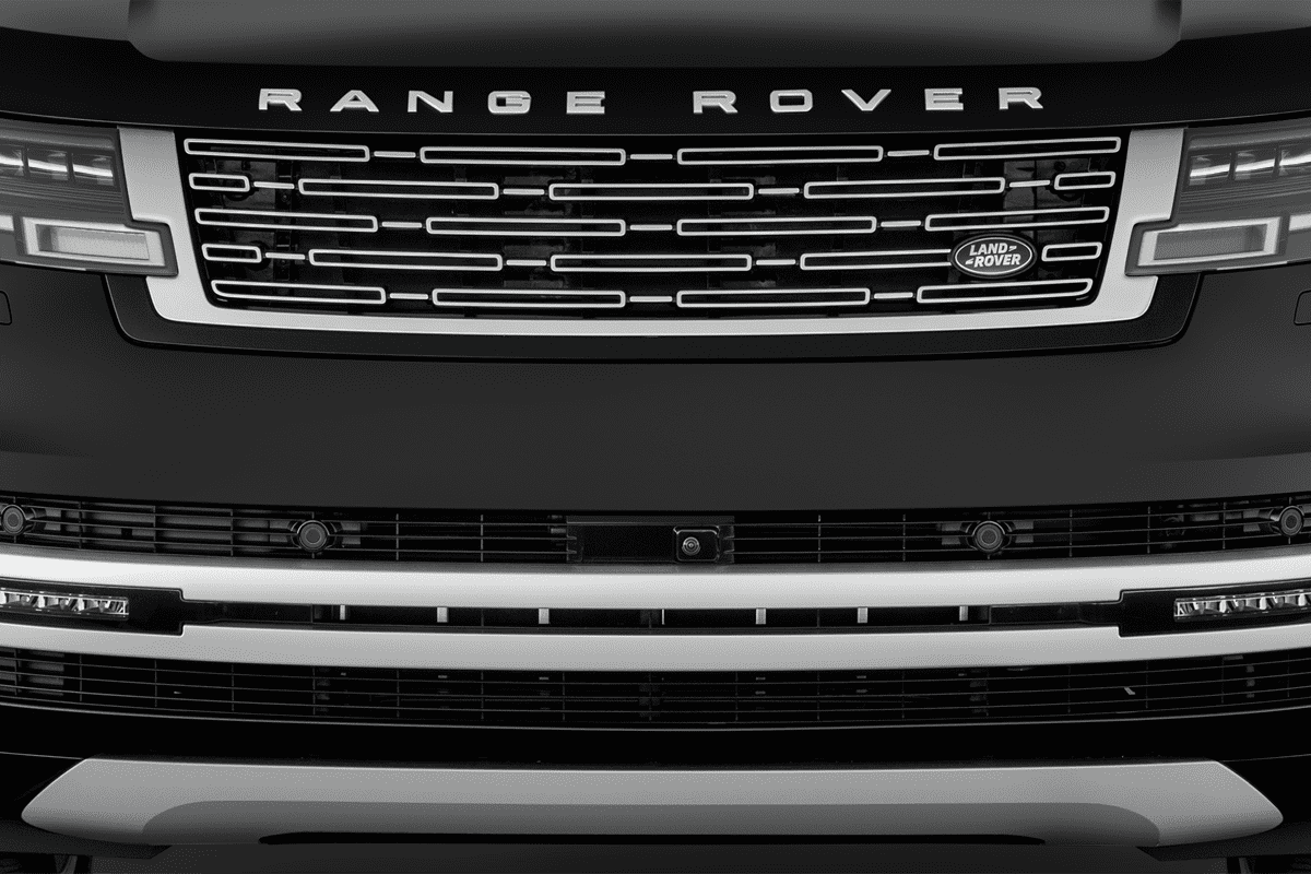 Kühlergrill eines Land Rover Range Rover