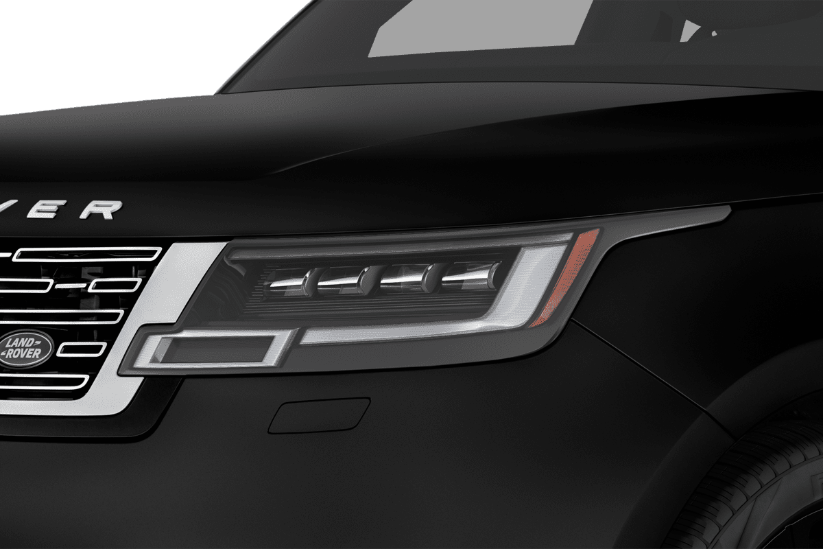 Frontscheinwerfer eines Land Rover Range Rover