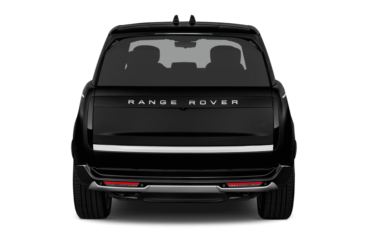 Heckansicht eines Land Rover Range Rover