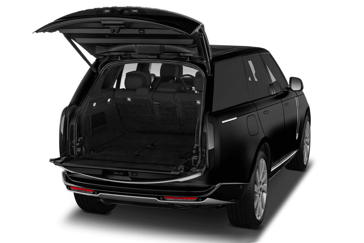 Kofferraum eines Land Rover Range Rover