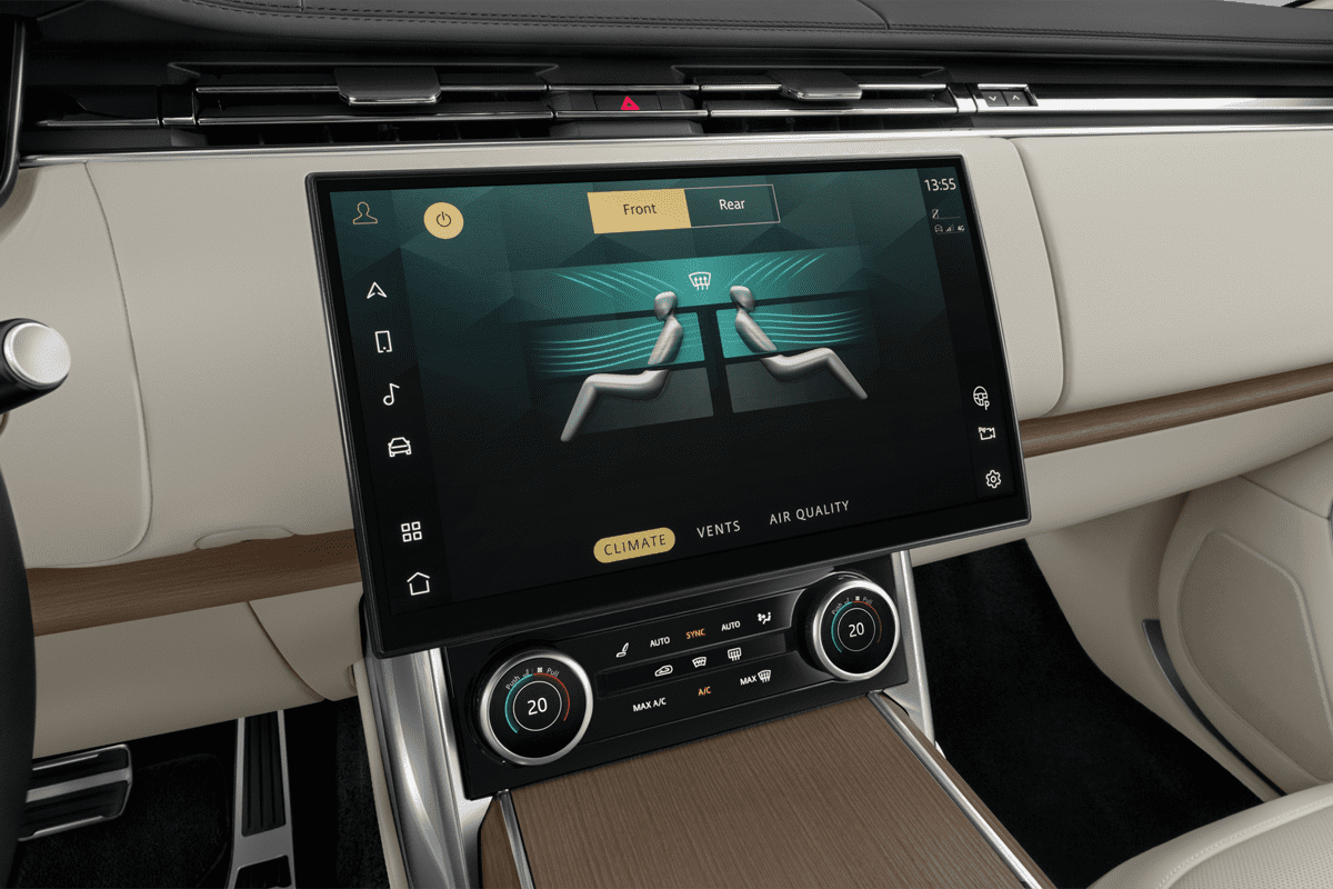 Klimasteuerung eines Land Rover Range Rover Plug-in-Hybrid 