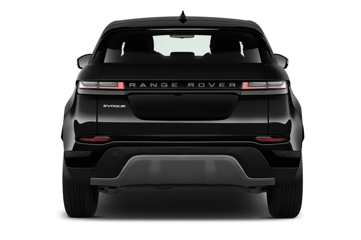 Heckansicht eines Land Rover Range Rover Evoque Plug-In-Hybrid