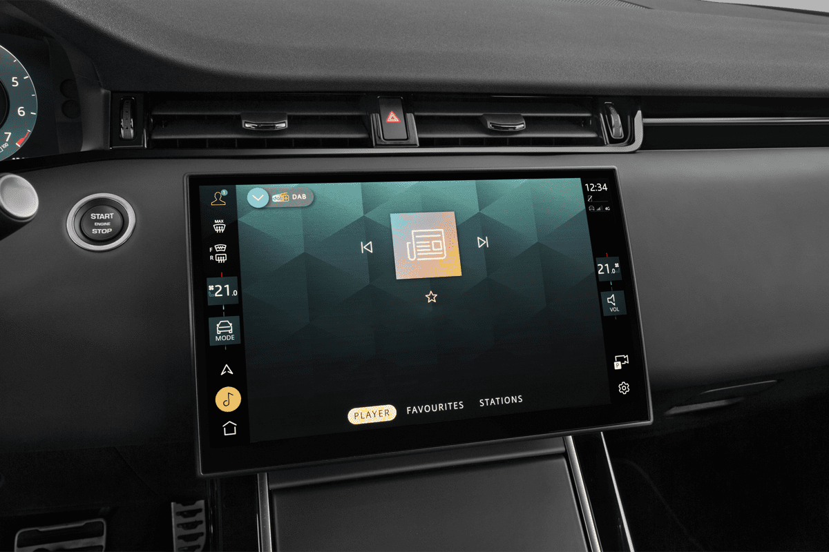 Audiosystem eines Land Rover Range Rover Evoque