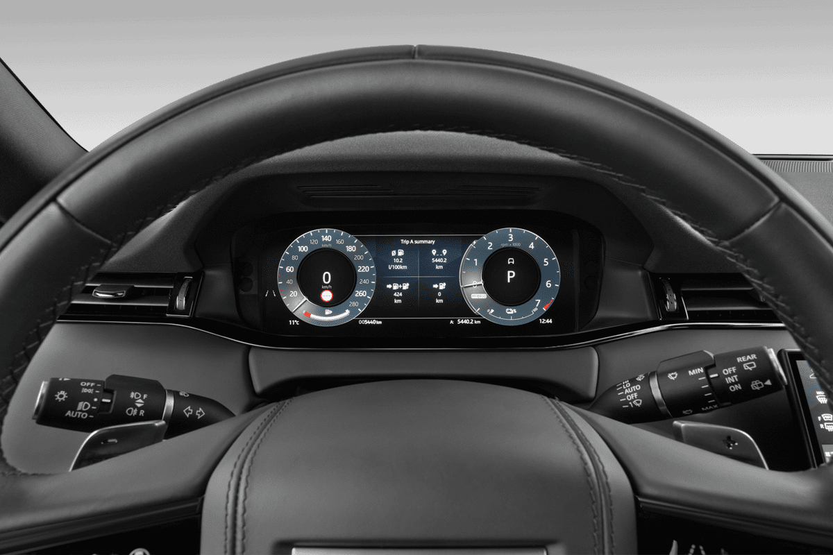 Kombiinstrument eines Land Rover Range Rover Evoque