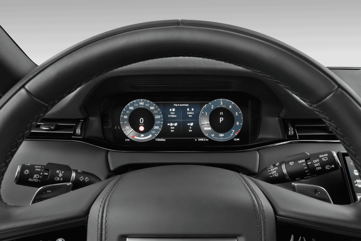 Kombiinstrument eines Land Rover Range Rover Evoque