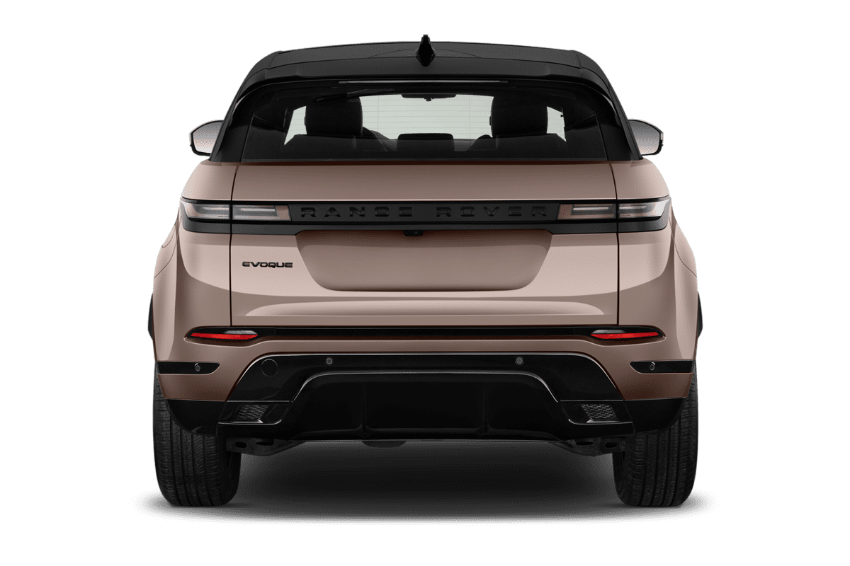 Heckansicht eines Land Rover Range Rover Evoque