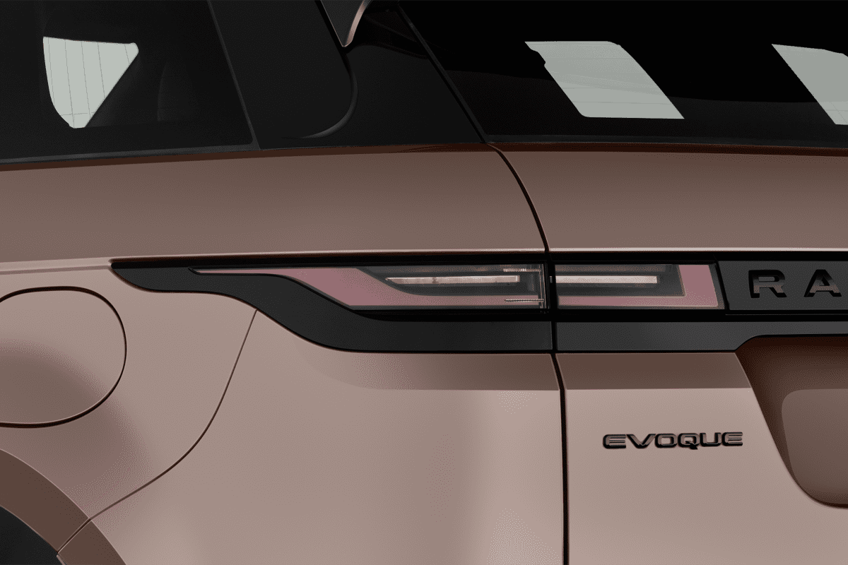 Heckleuchten eines Land Rover Range Rover Evoque