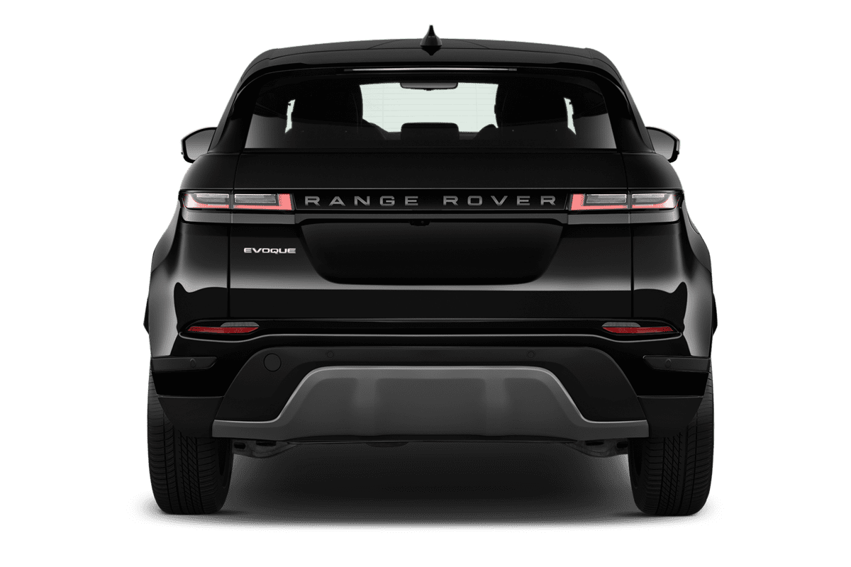 Heckansicht eines Land Rover Range Rover Evoque