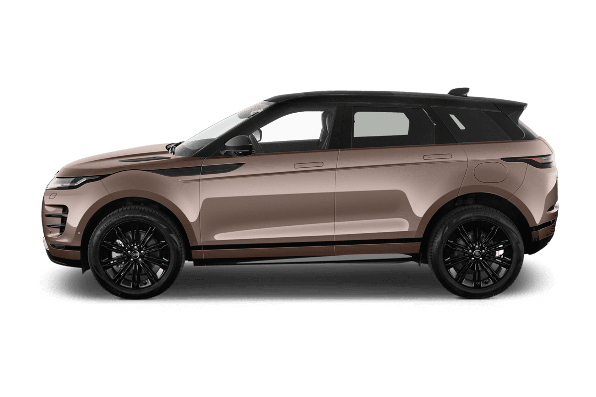 Seitenansicht eines Land Rover Range Rover Evoque Plug-In-Hybrid