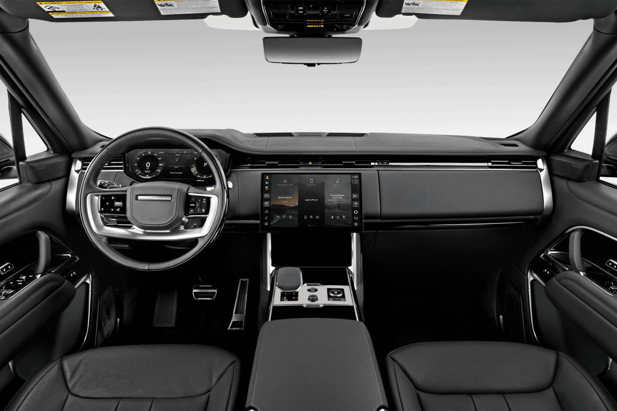 Armaturenbrett eines Land Rover Range Rover Plug-in-Hybrid