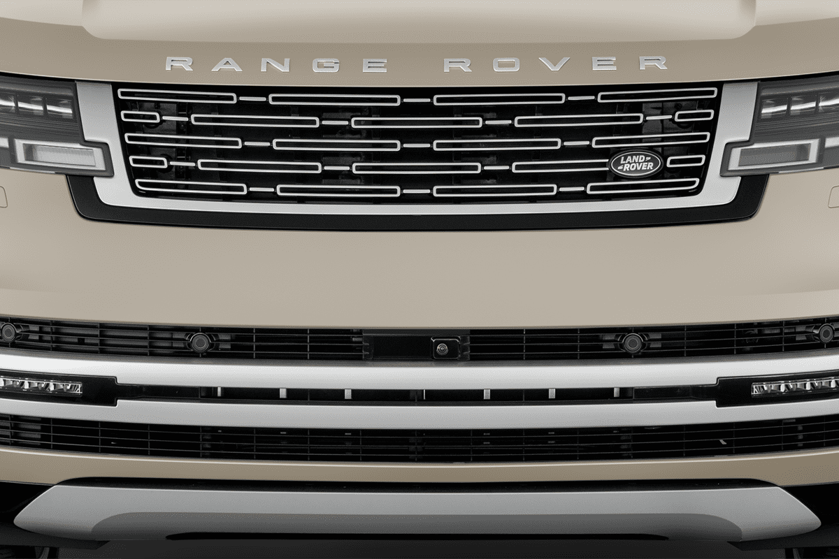 Kühlergrill eines Land Rover Range Rover Plug-in-Hybrid