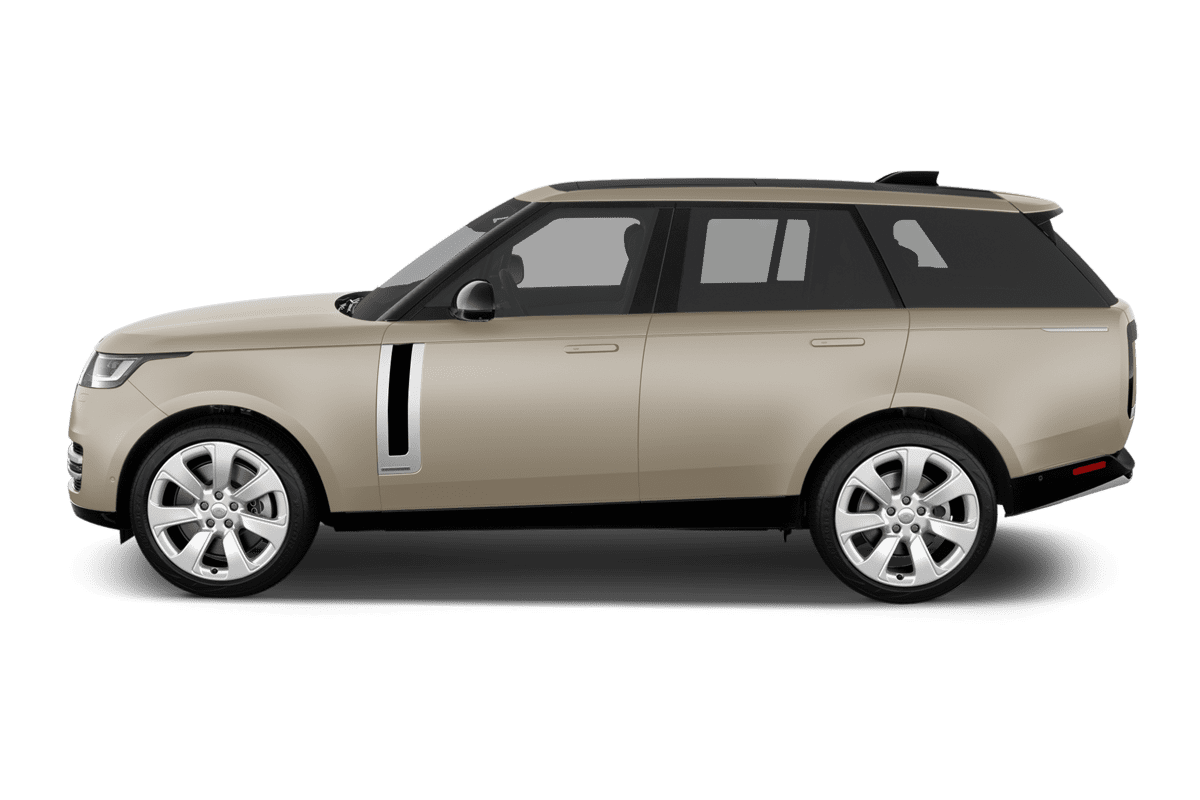 Seitenansicht eines Land Rover Range Rover Plug-in-Hybrid