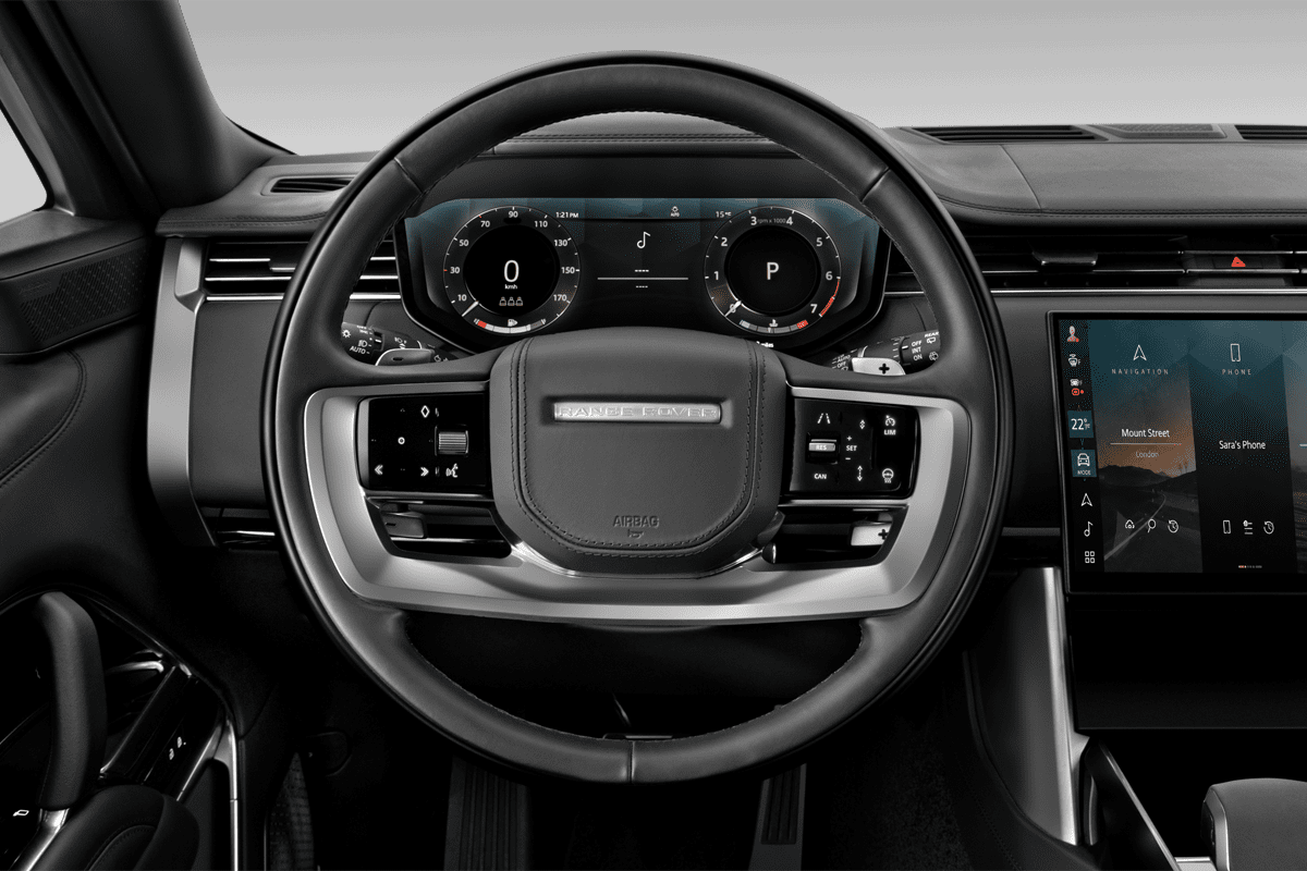 Lenkrad eines Land Rover Range Rover Plug-in-Hybrid