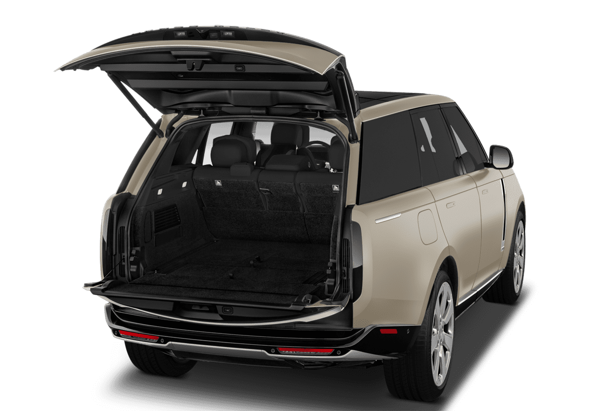 Kofferraum eines Land Rover Range Rover Plug-in-Hybrid