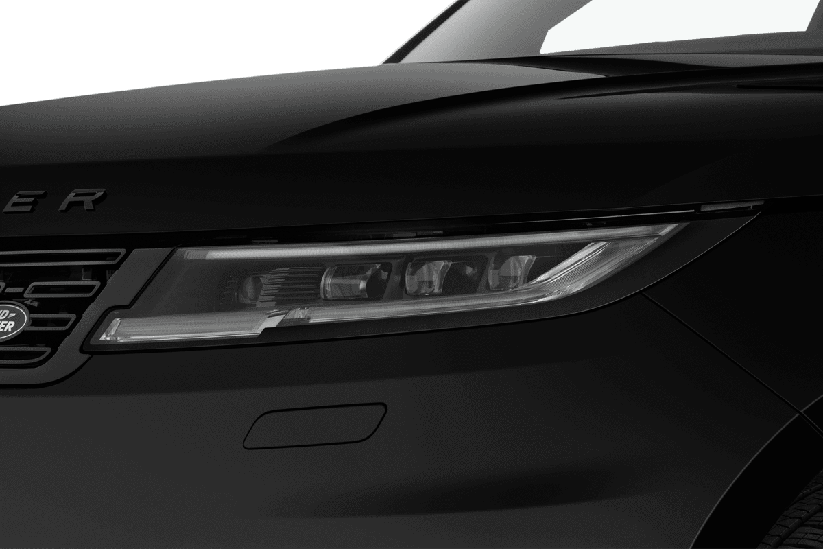 Frontscheinwerfer eines Land Rover Range Rover Sport Plug-in-Hybrid 