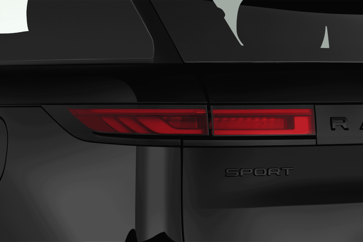 Heckleuchten eines Land Rover Range Rover Sport Plug-in-Hybrid 