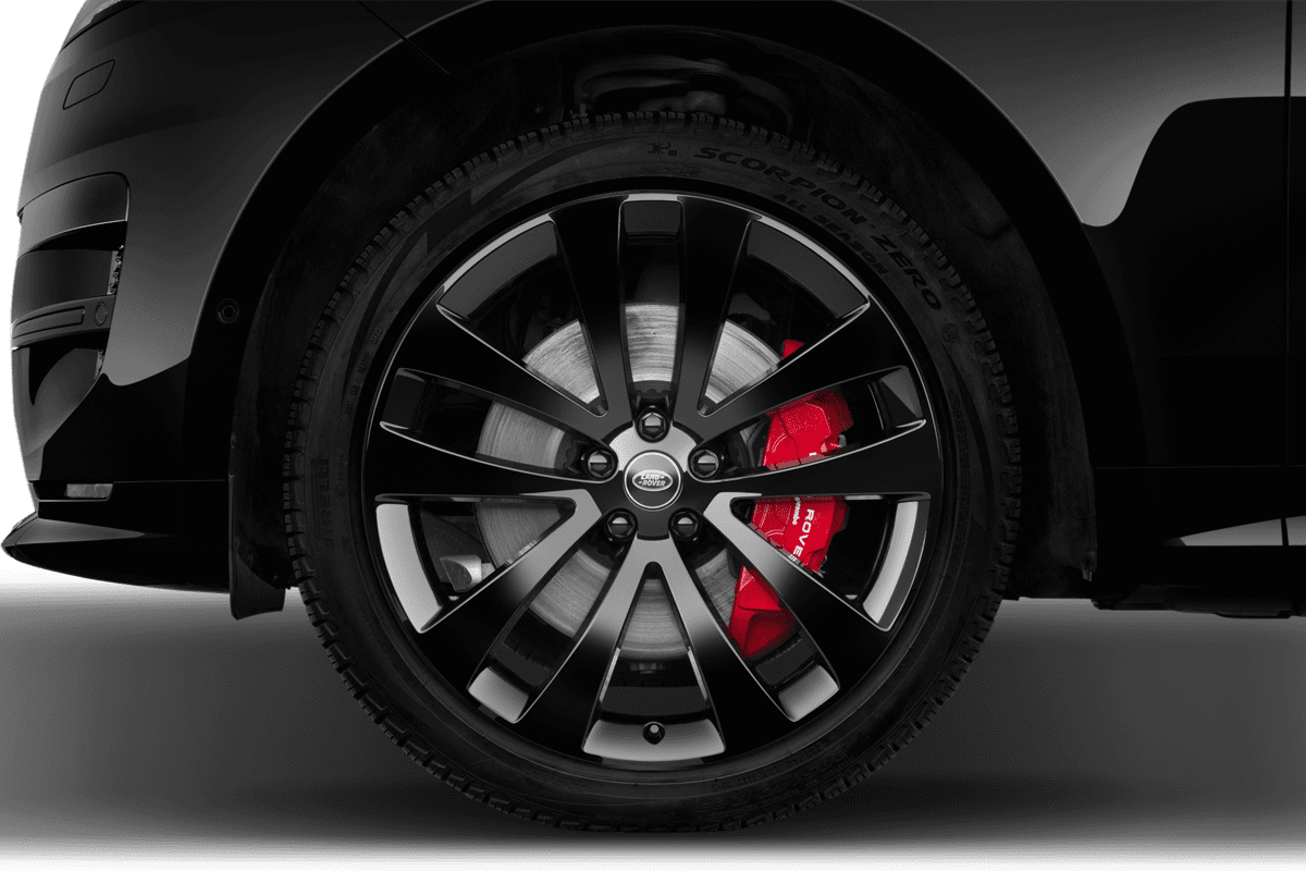 Radkappe oder Felge eines Land Rover Range Rover Sport Plug-in-Hybrid 