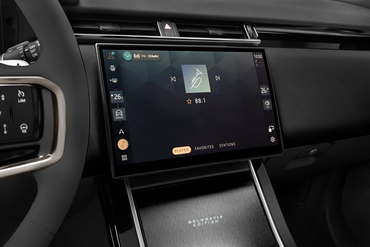 Audiosystem eines Land Rover Range Rover Velar