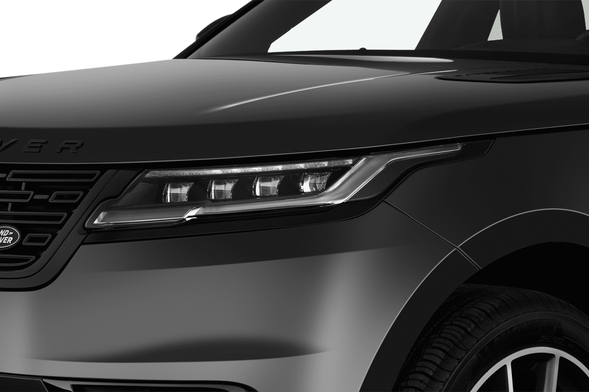 Frontscheinwerfer eines Land Rover Range Rover Velar Plug-in-Hybrid
