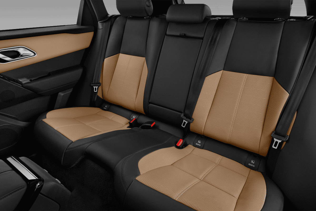 Rücksitzbank eines Land Rover Range Rover Velar Plug-in-Hybrid