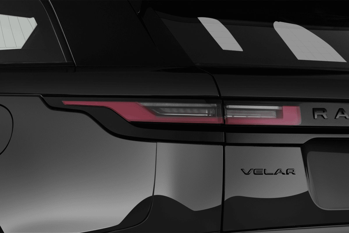 Heckleuchten eines Land Rover Range Rover Velar Plug-in-Hybrid