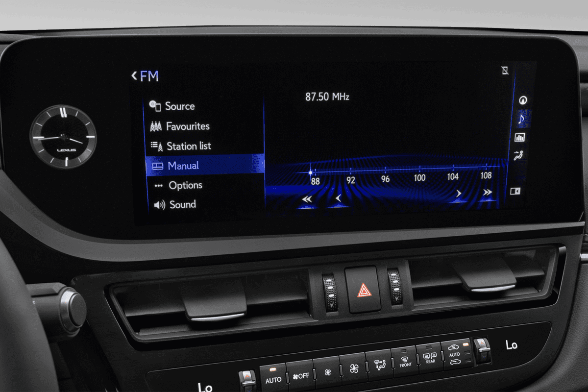 Audiosystem eines Lexus ES