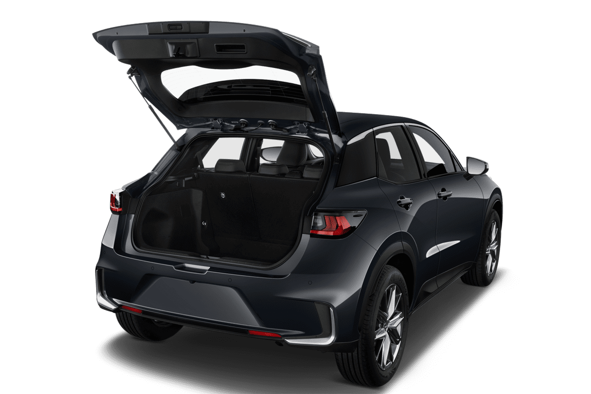 Kofferraum eines Lexus LBX Hybrid