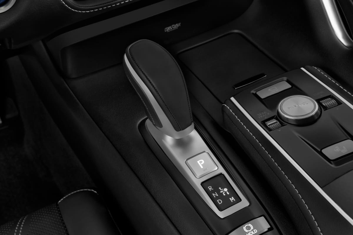 Schaltknüppel eines Lexus LC