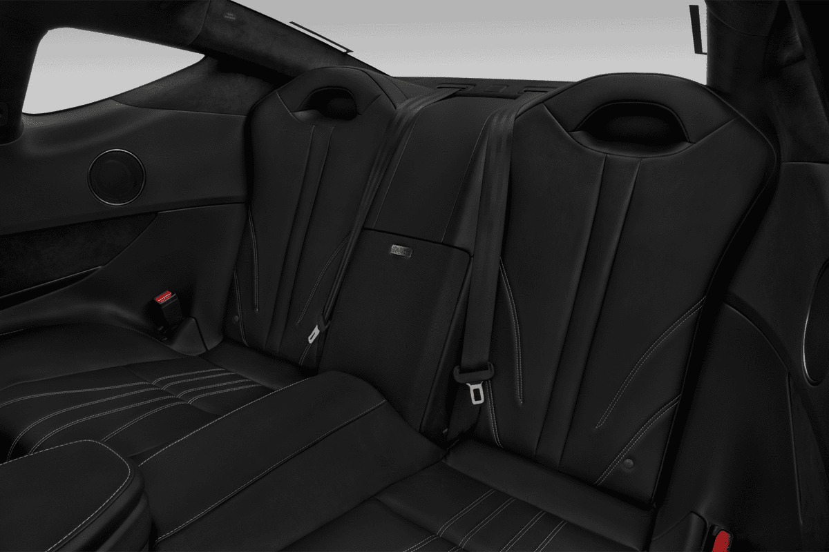 Rücksitzbank eines Lexus LC